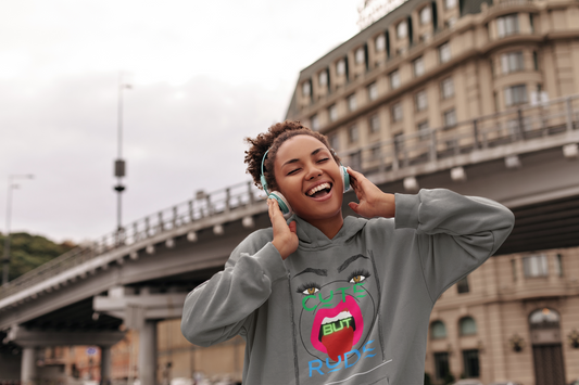 Cute but rude | Co-Tesh Design Envy | Unisex Hoodie