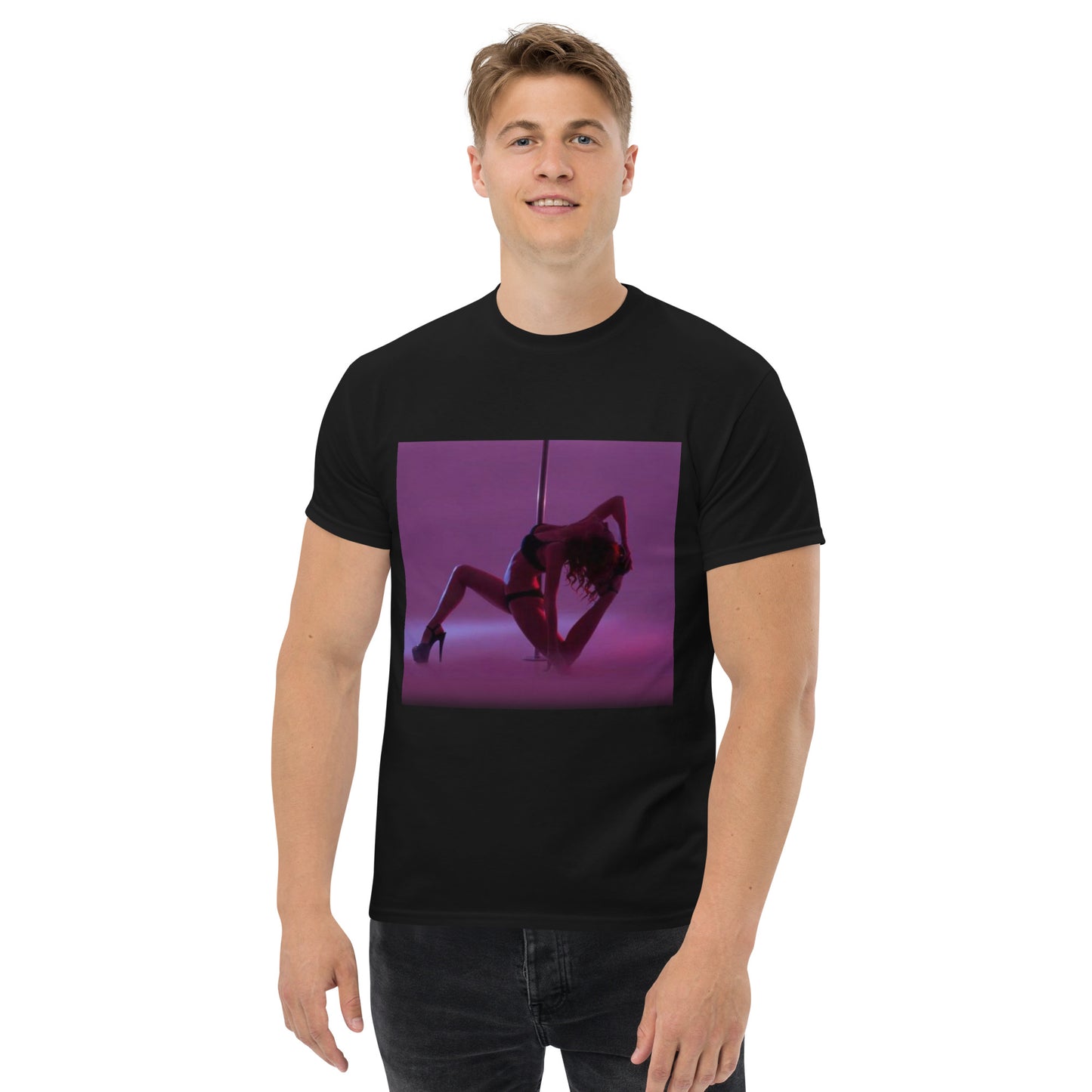 Model pole classic tee