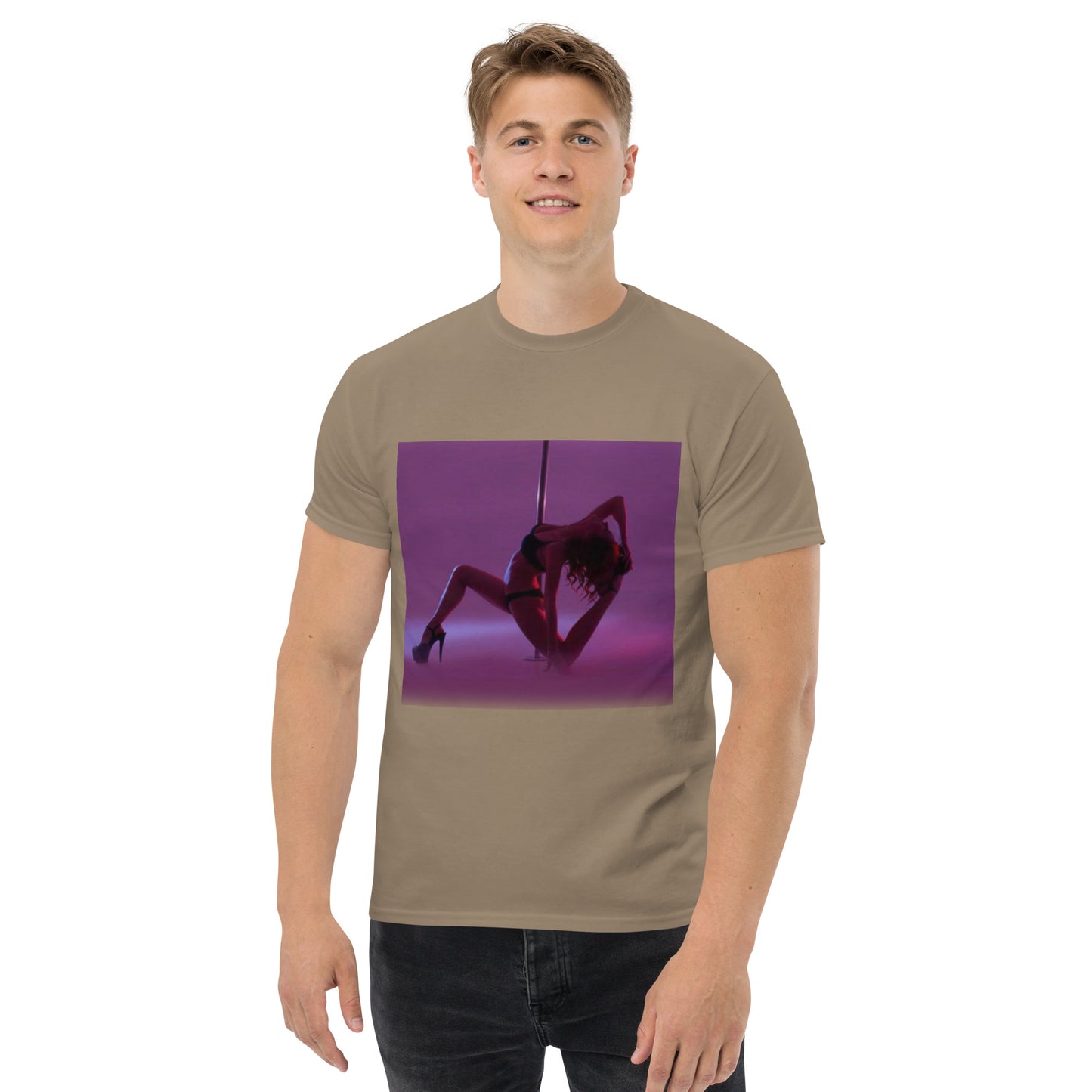 Model pole classic tee