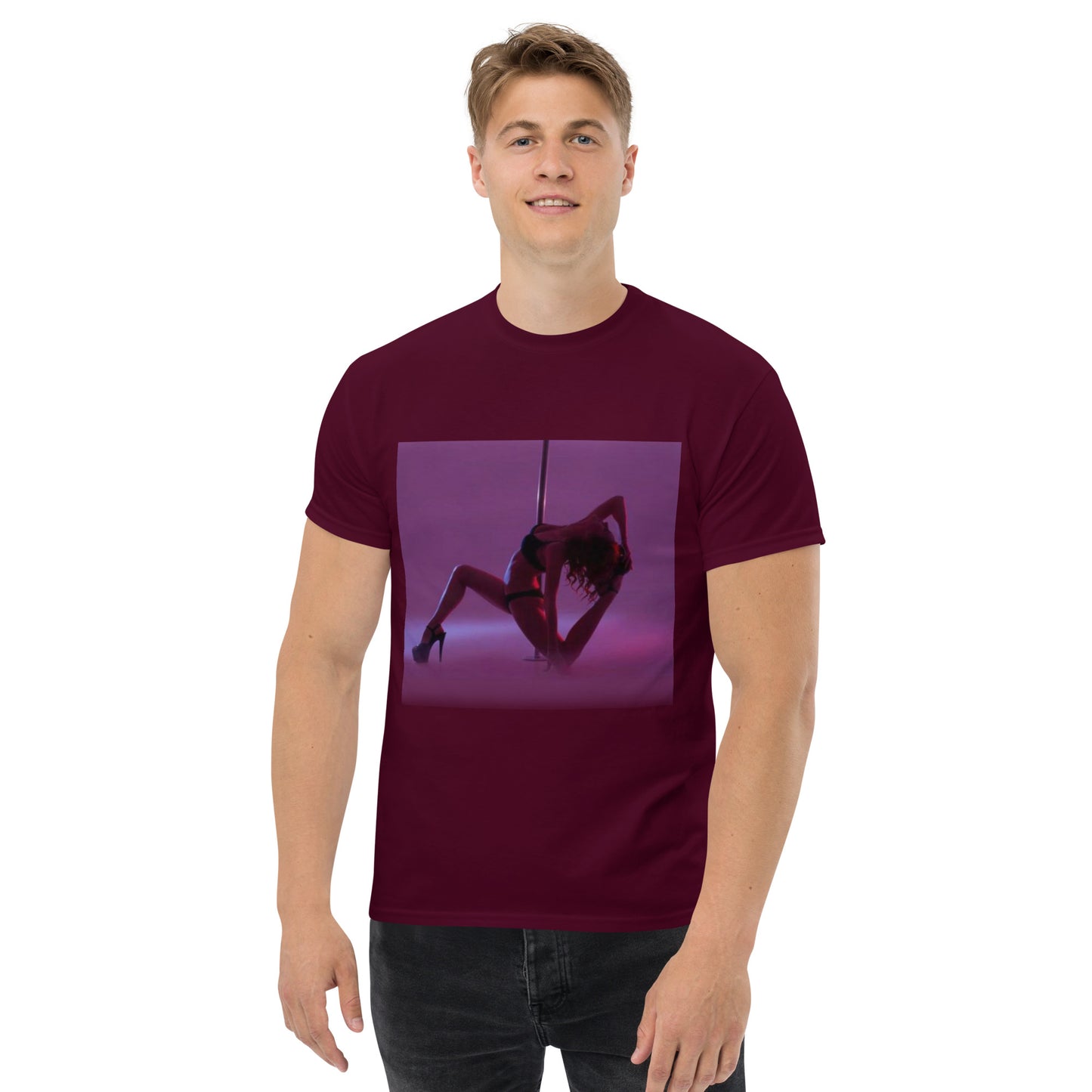 Model pole classic tee