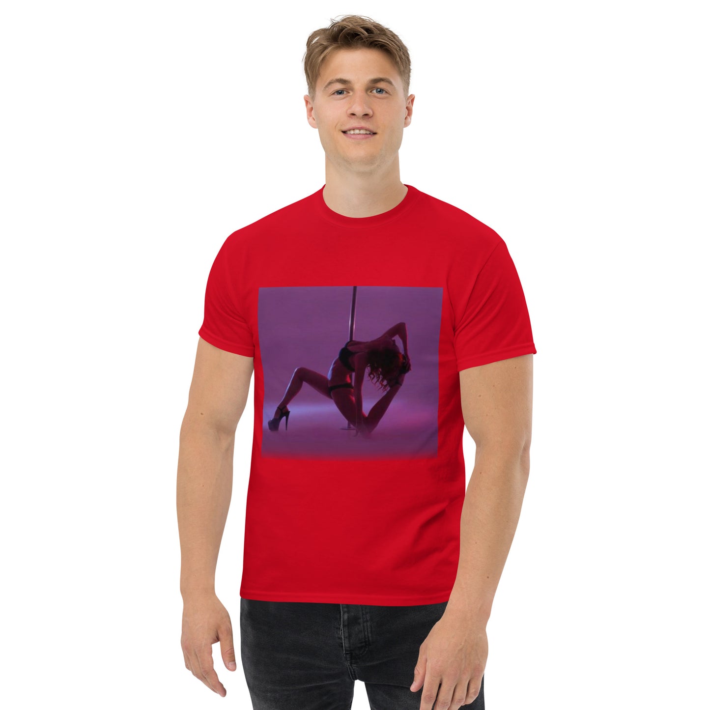 Model pole classic tee