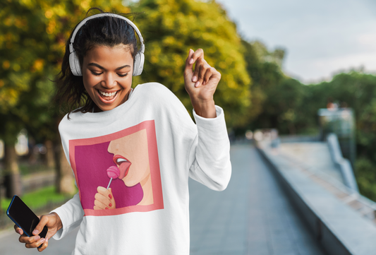 Pink Lolipop | Co-Tesh | Unisex Sweatshirt