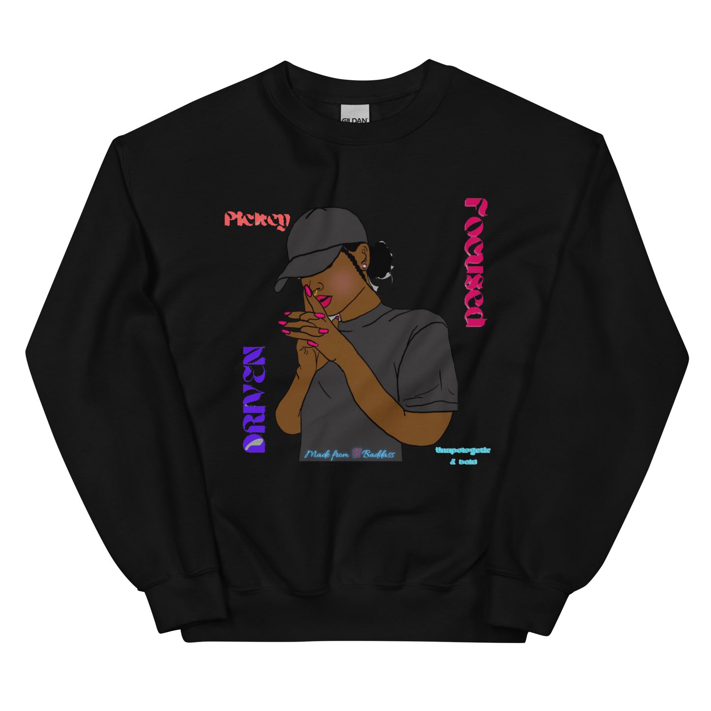 Made from 100 badness | Co-tesh | Unisex Sweatshirt