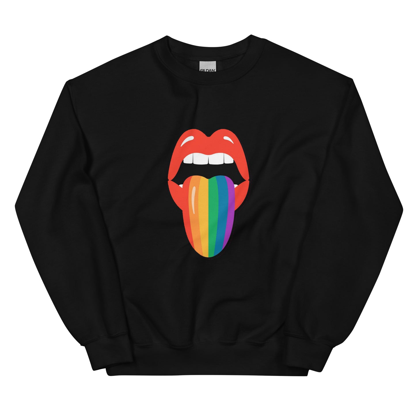 Rainbow Lips | Co-tesh | Unisex Sweatshirt