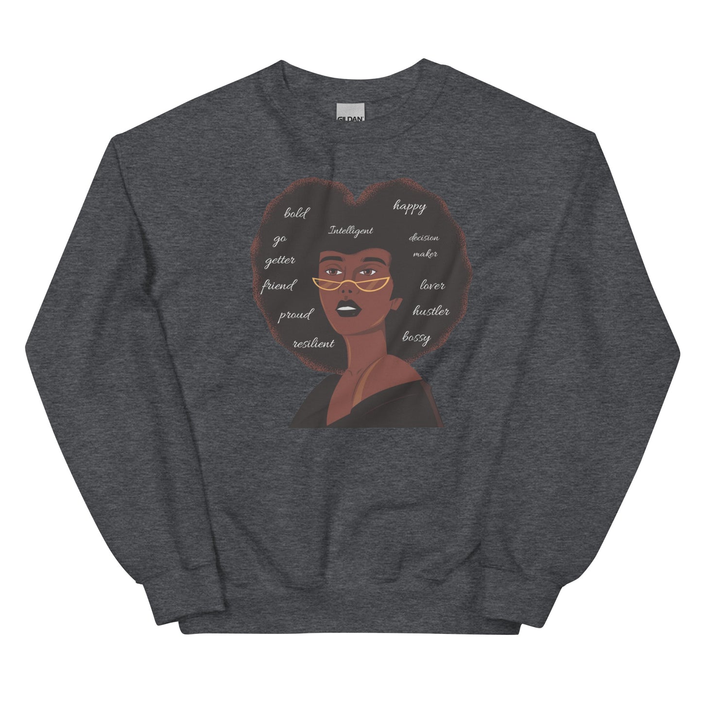 Afro Confidence | Co-tesh | Unisex Sweatshirt