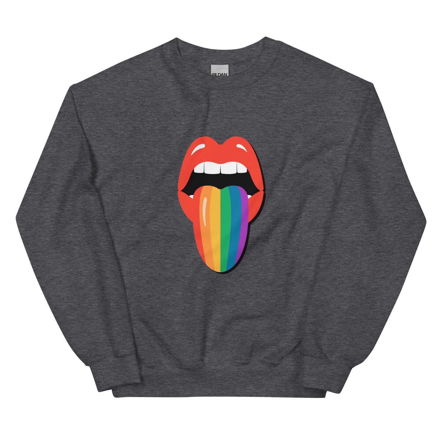Rainbow Lips | Co-tesh | Unisex Sweatshirt