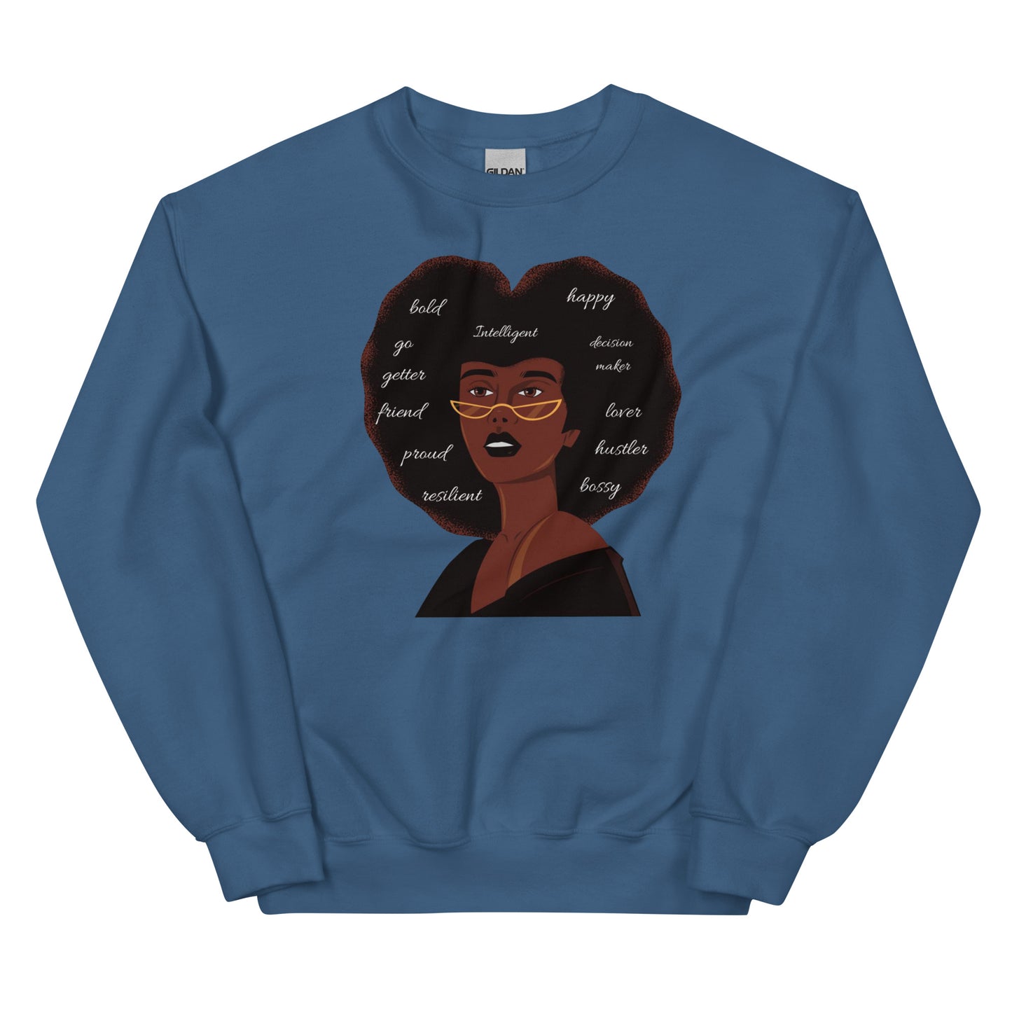 Afro Confidence | Co-tesh | Unisex Sweatshirt