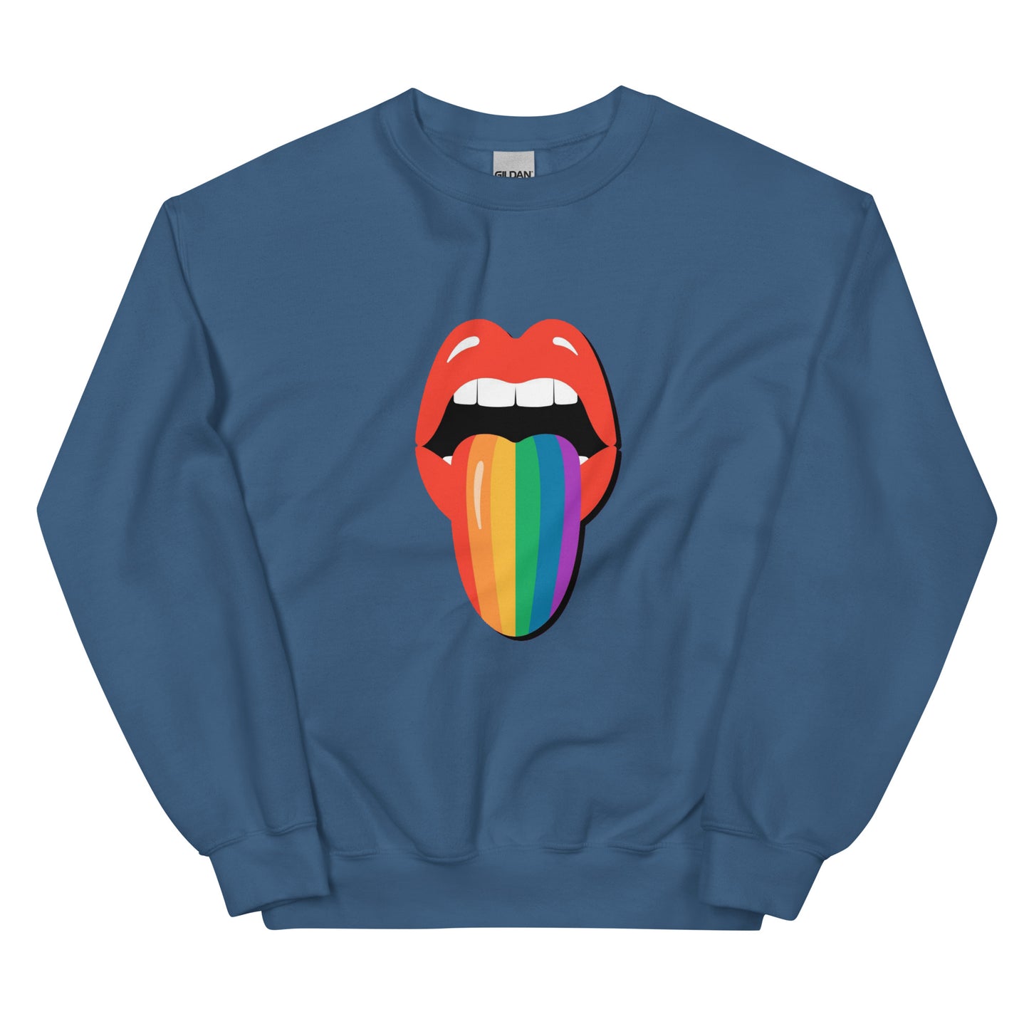 Rainbow Lips | Co-tesh | Unisex Sweatshirt