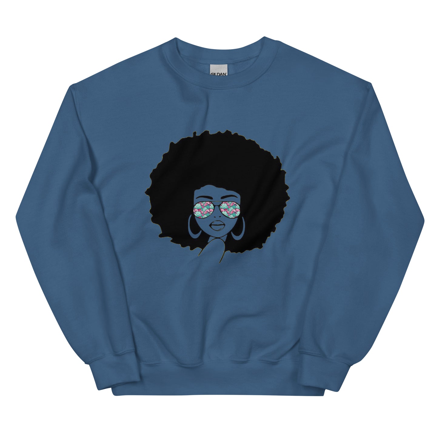 Afro Queen | Co-tesh | Unisex Sweatshirt