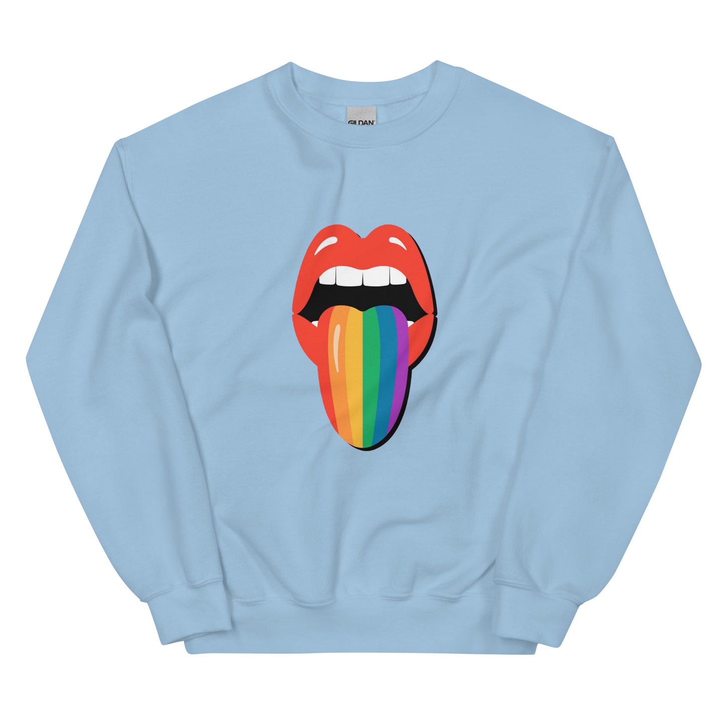 Rainbow Lips | Co-tesh | Unisex Sweatshirt