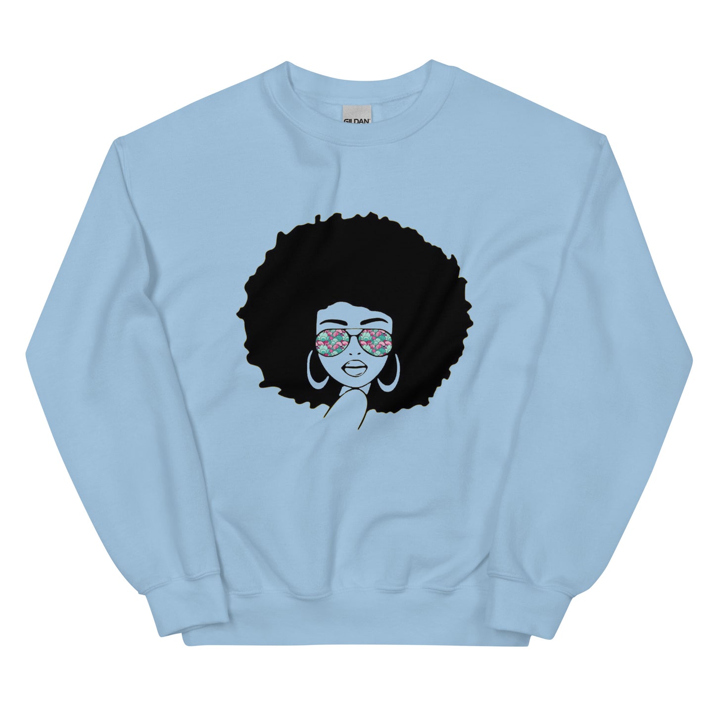 Afro Queen | Co-tesh | Unisex Sweatshirt