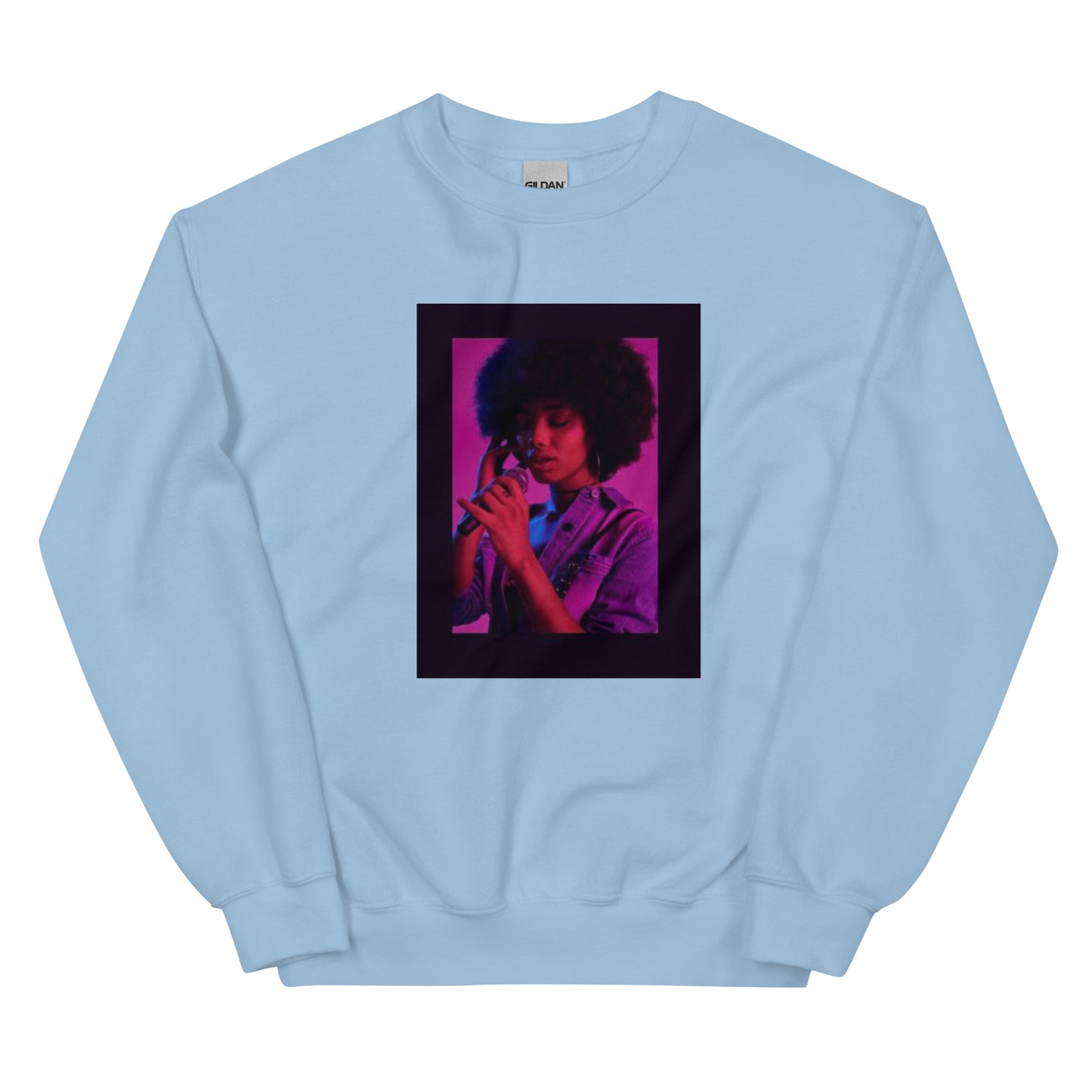 Purple Afro Queen | Co-Tesh | Unisex Sweatshirt