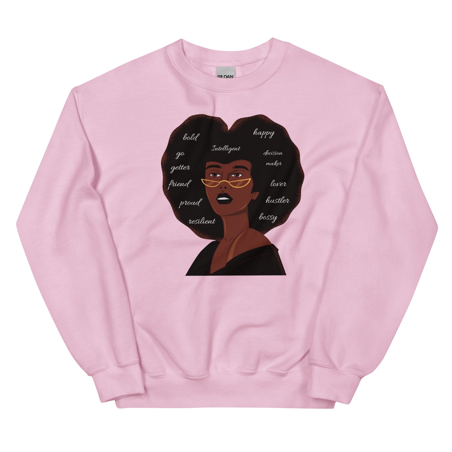 Afro Confidence | Co-tesh | Unisex Sweatshirt