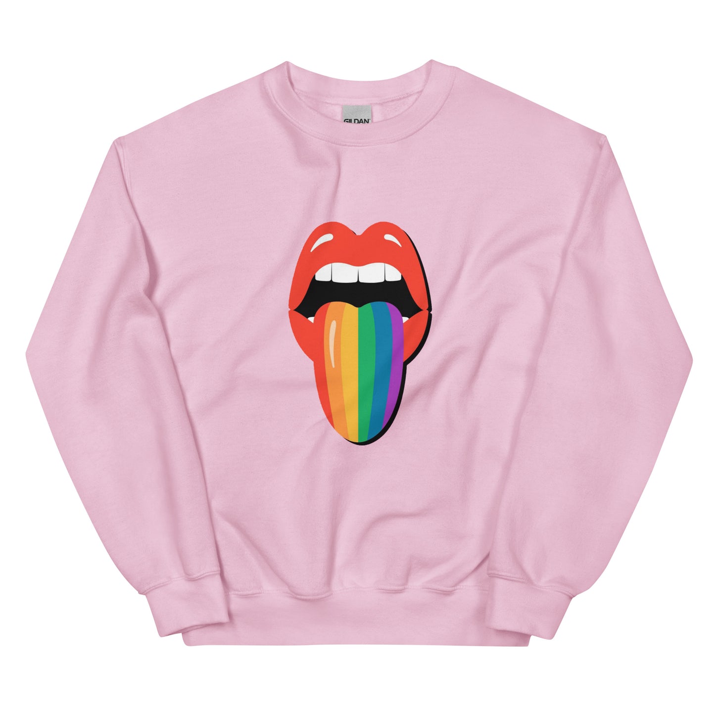 Rainbow Lips | Co-tesh | Unisex Sweatshirt