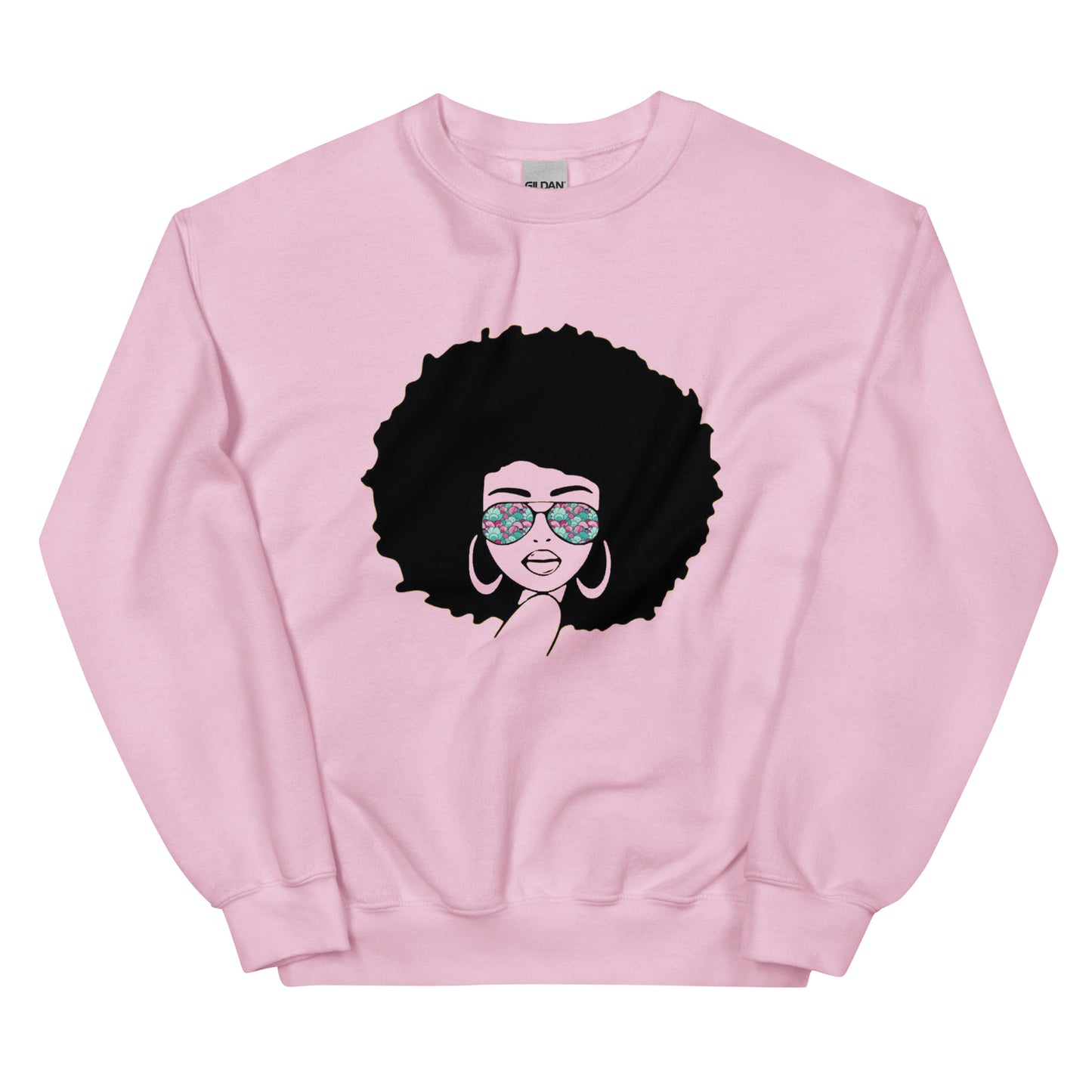 Afro Queen | Co-tesh | Unisex Sweatshirt