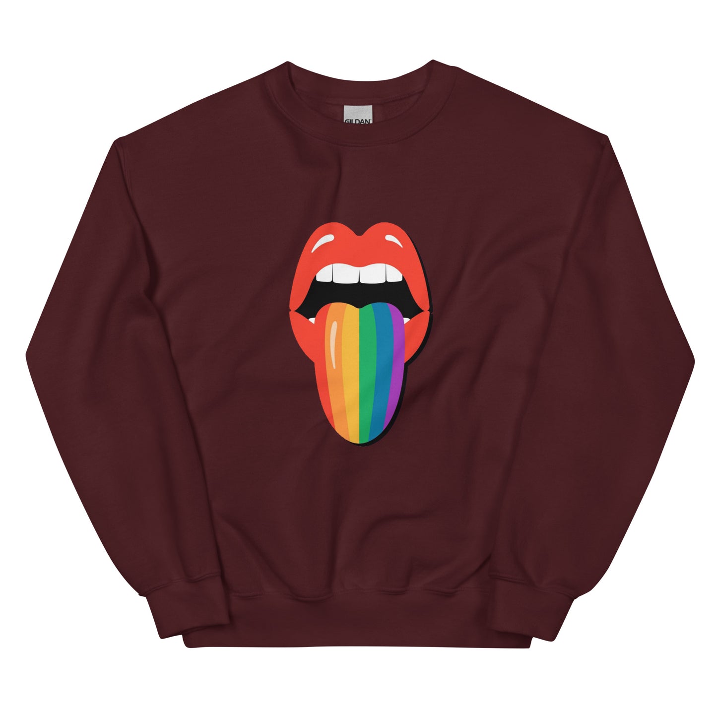 Rainbow Lips | Co-tesh | Unisex Sweatshirt