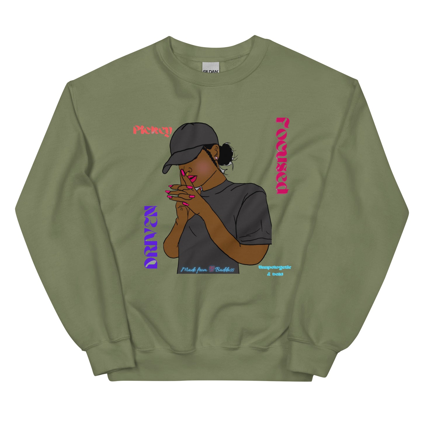Made from 100 badness | Co-tesh | Unisex Sweatshirt