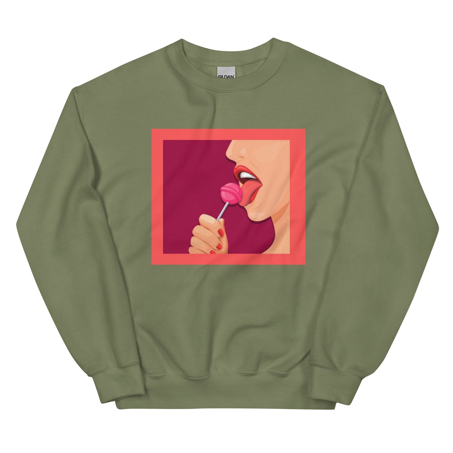 Pink Lolipop | Co-Tesh | Unisex Sweatshirt