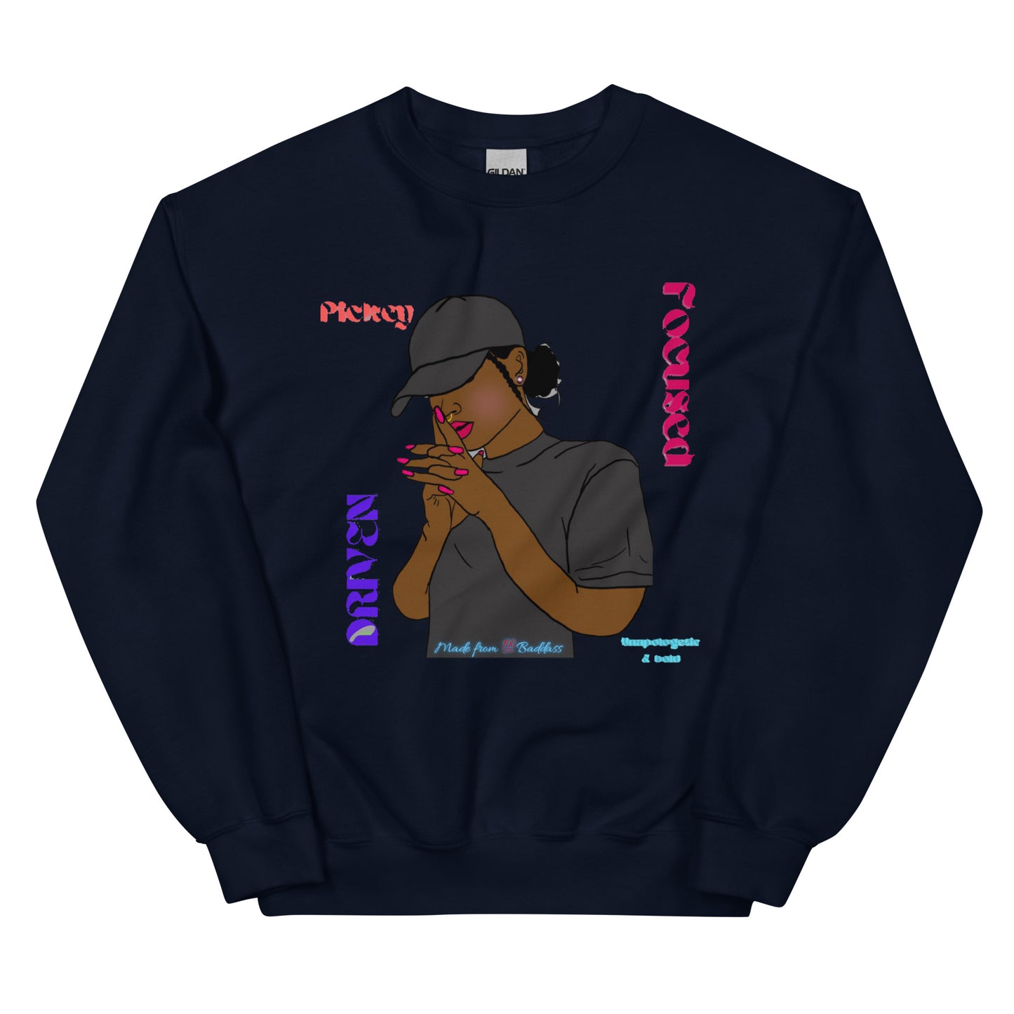 Made from 100 badness | Co-tesh | Unisex Sweatshirt