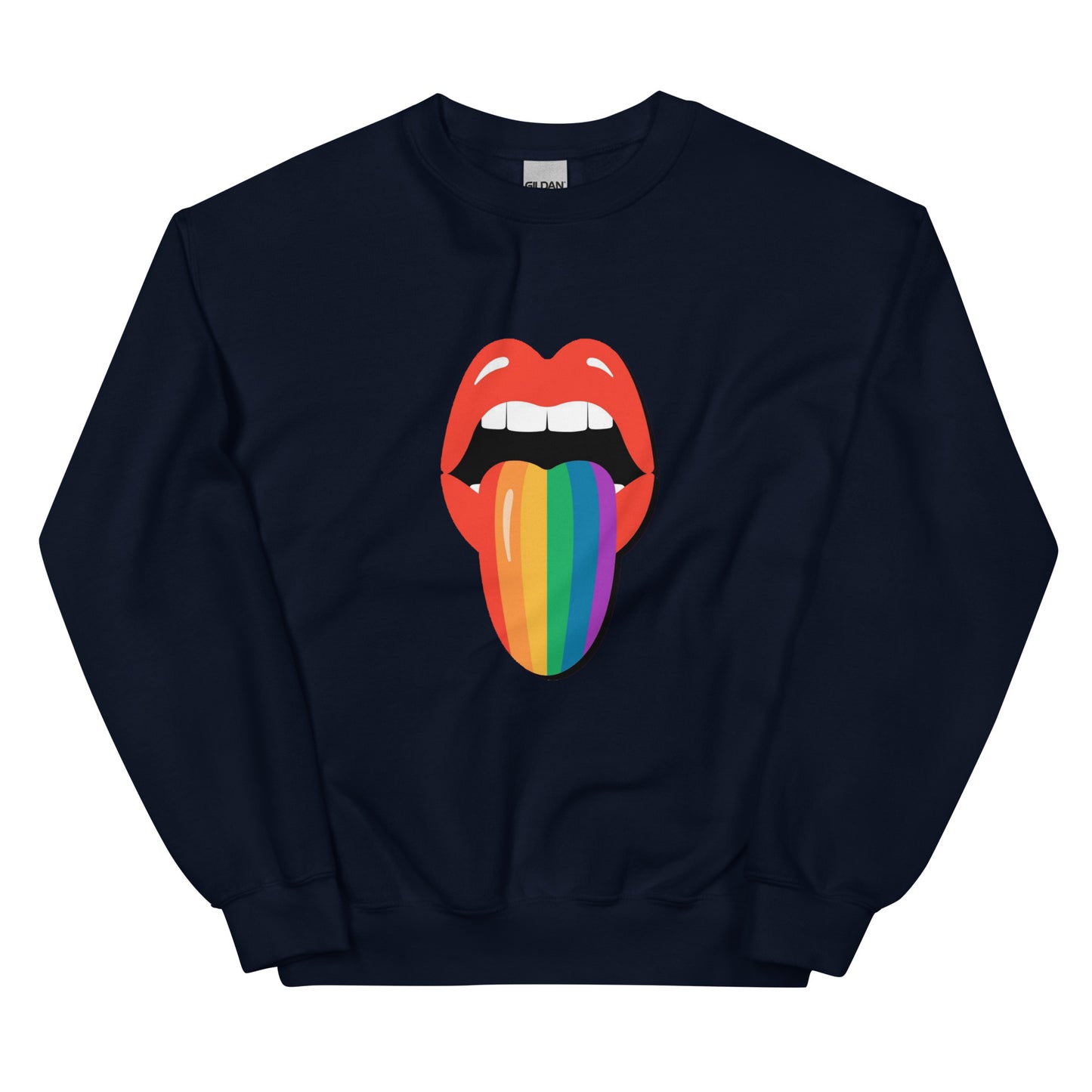 Rainbow Lips | Co-tesh | Unisex Sweatshirt