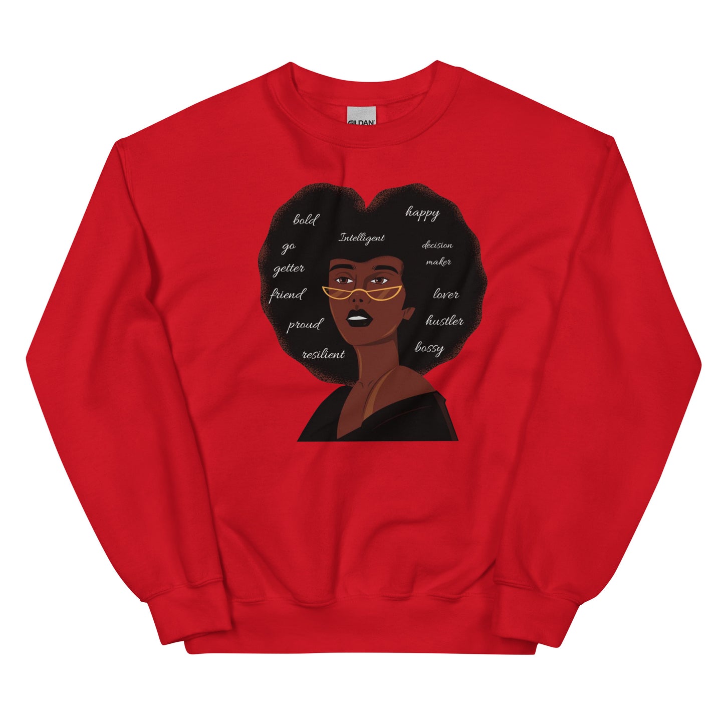 Afro Confidence | Co-tesh | Unisex Sweatshirt