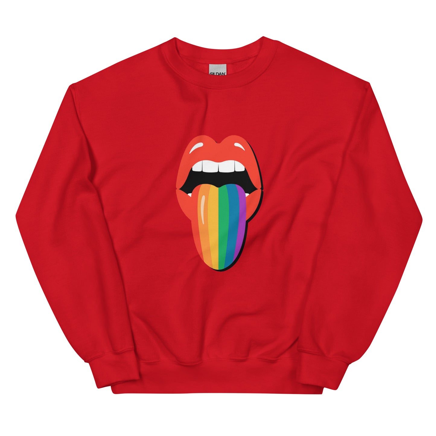 Rainbow Lips | Co-tesh | Unisex Sweatshirt