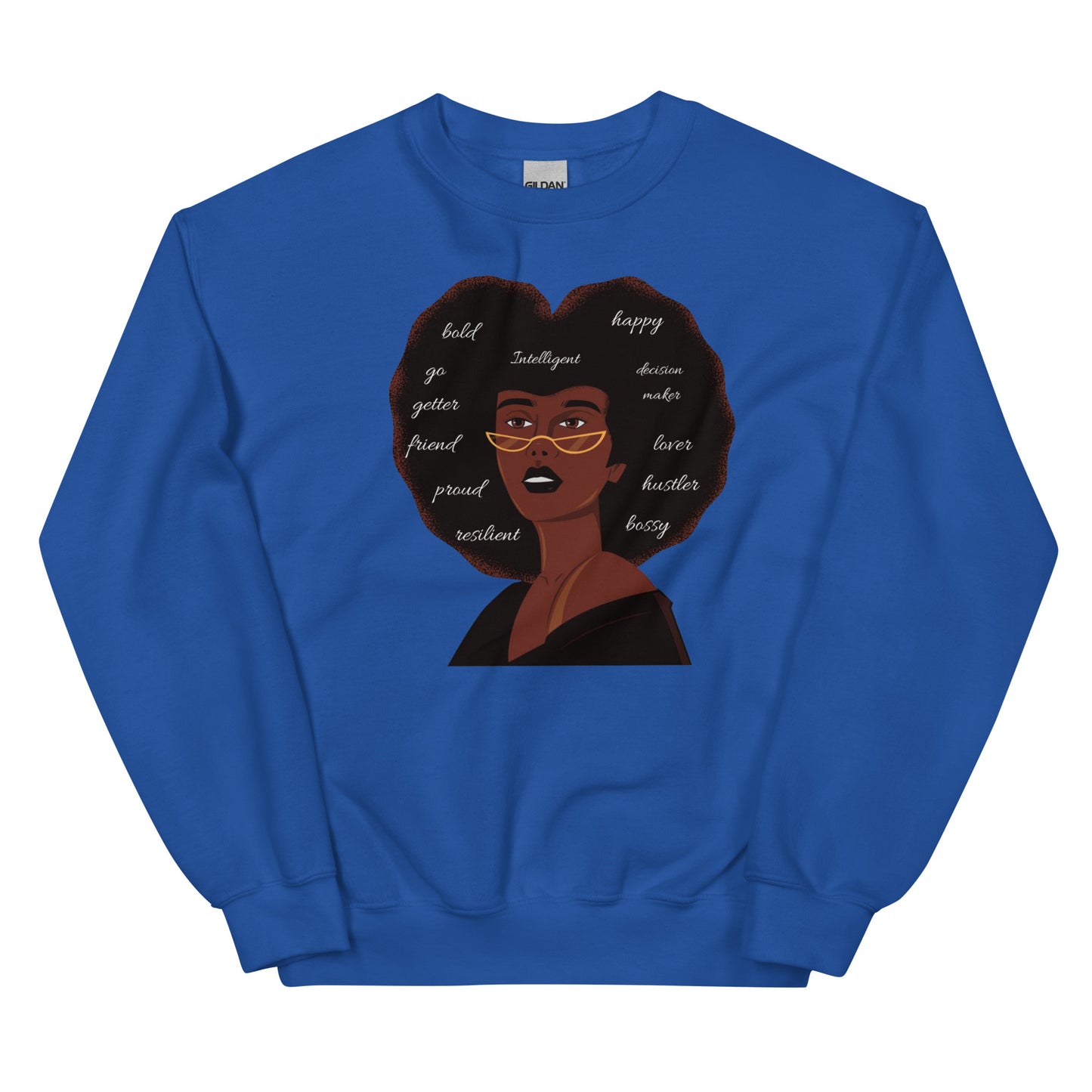 Afro Confidence | Co-tesh | Unisex Sweatshirt