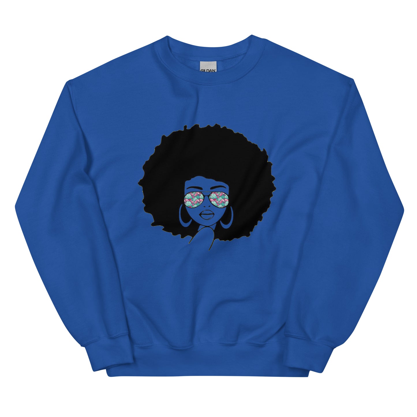 Afro Queen | Co-tesh | Unisex Sweatshirt