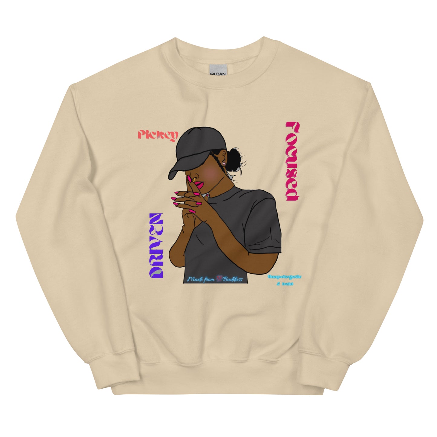 Made from 100 badness | Co-tesh | Unisex Sweatshirt