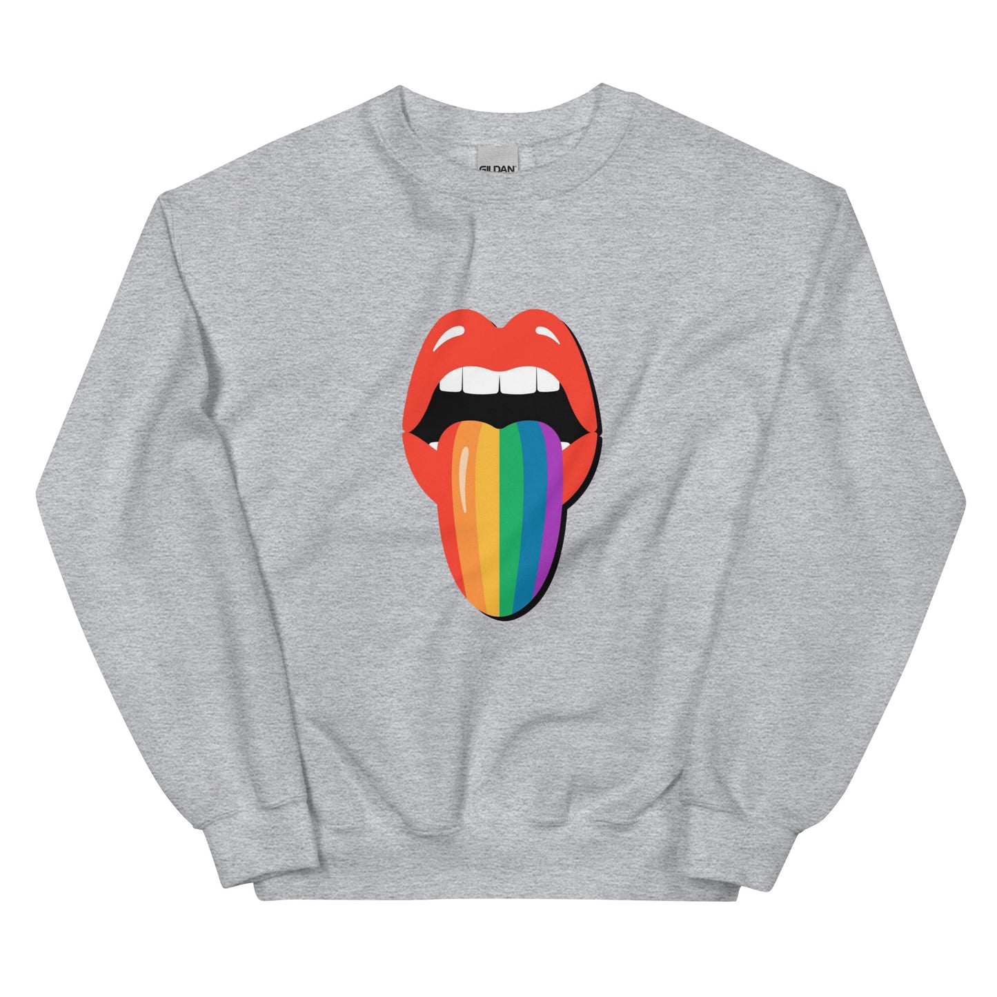 Rainbow Lips | Co-tesh | Unisex Sweatshirt