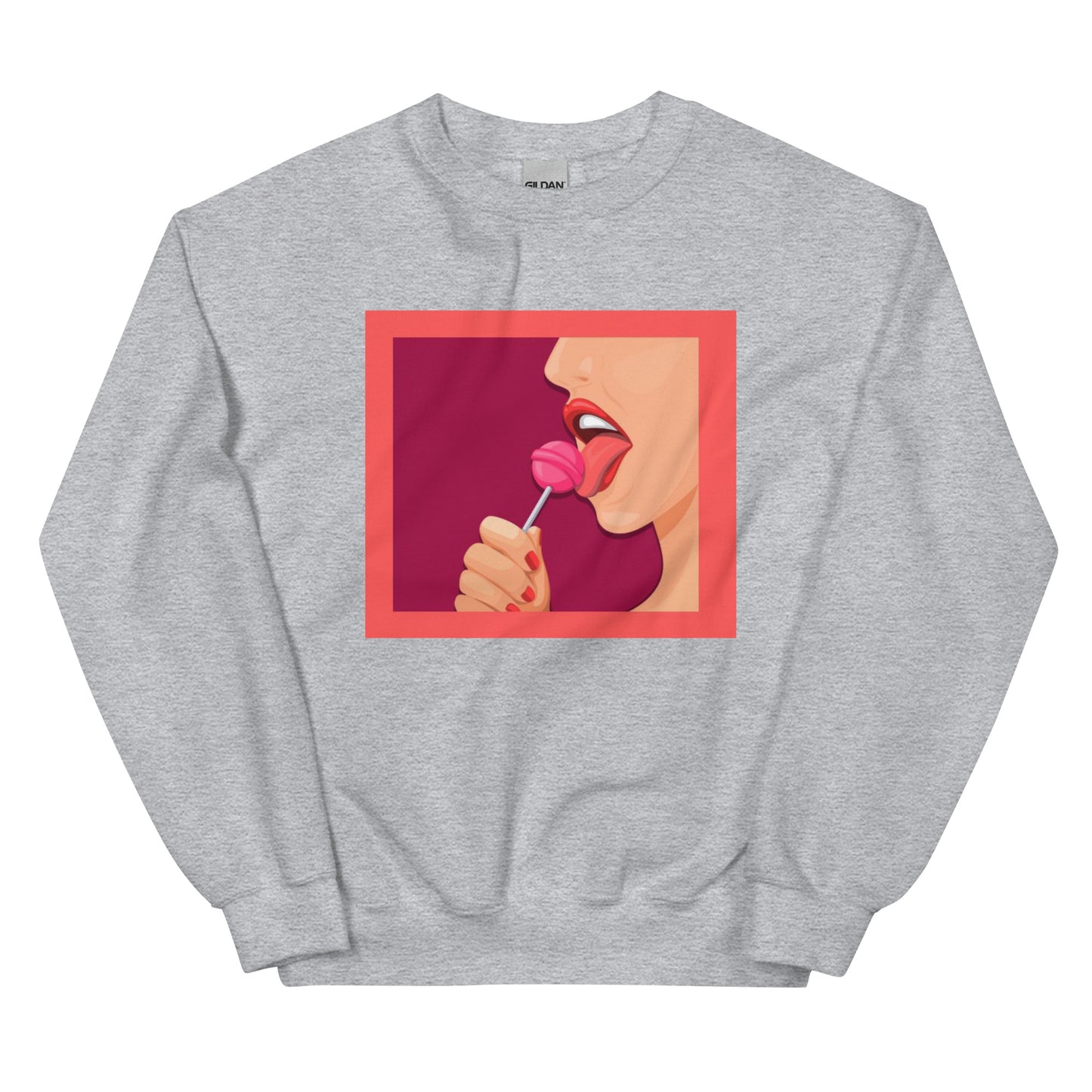Pink Lolipop | Co-Tesh | Unisex Sweatshirt