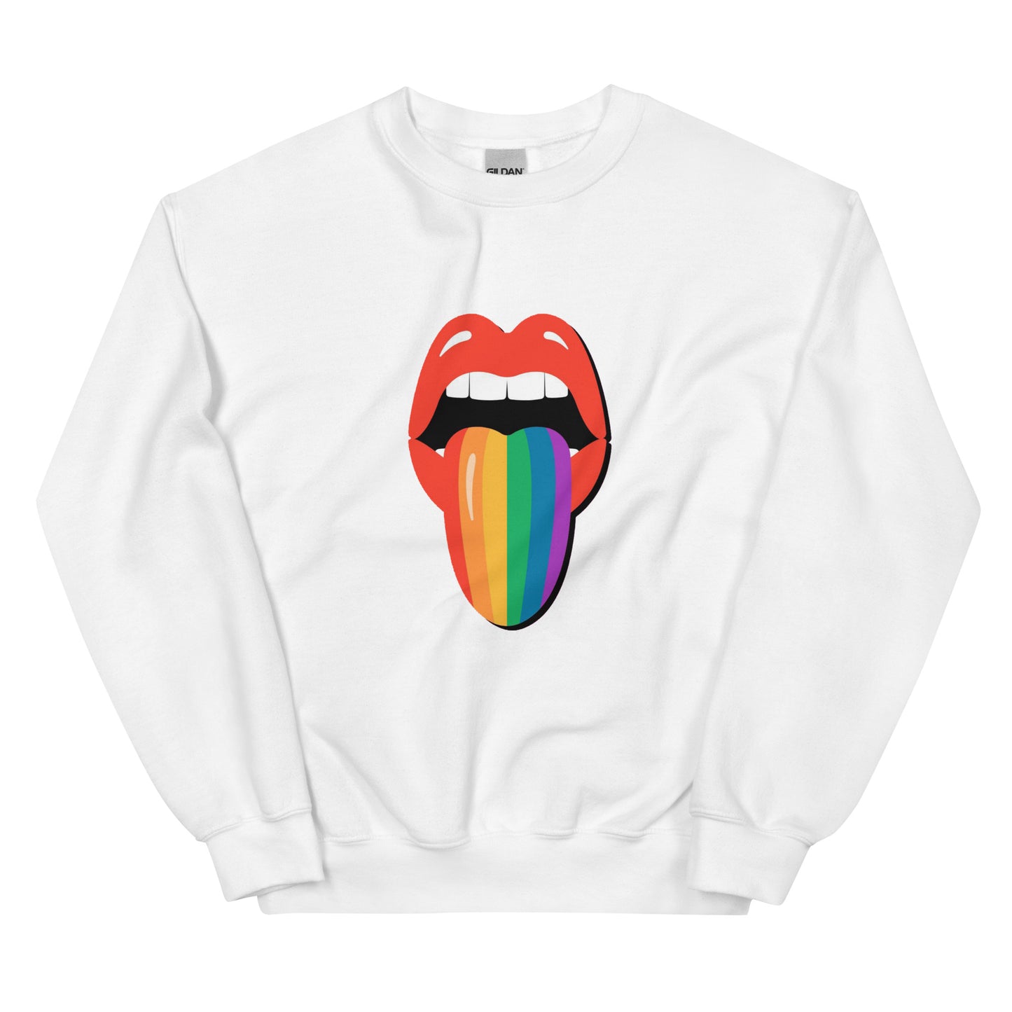 Rainbow Lips | Co-tesh | Unisex Sweatshirt