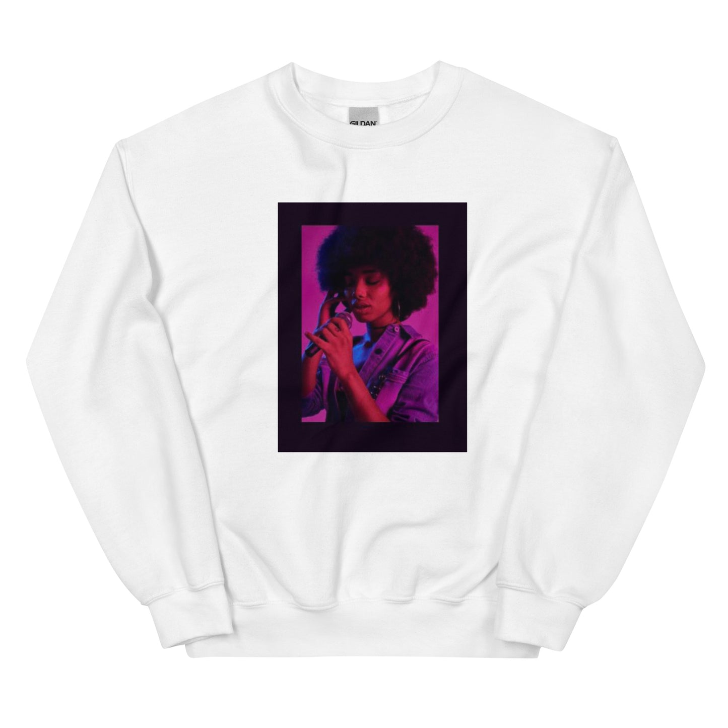 Purple Afro Queen | Co-Tesh | Unisex Sweatshirt