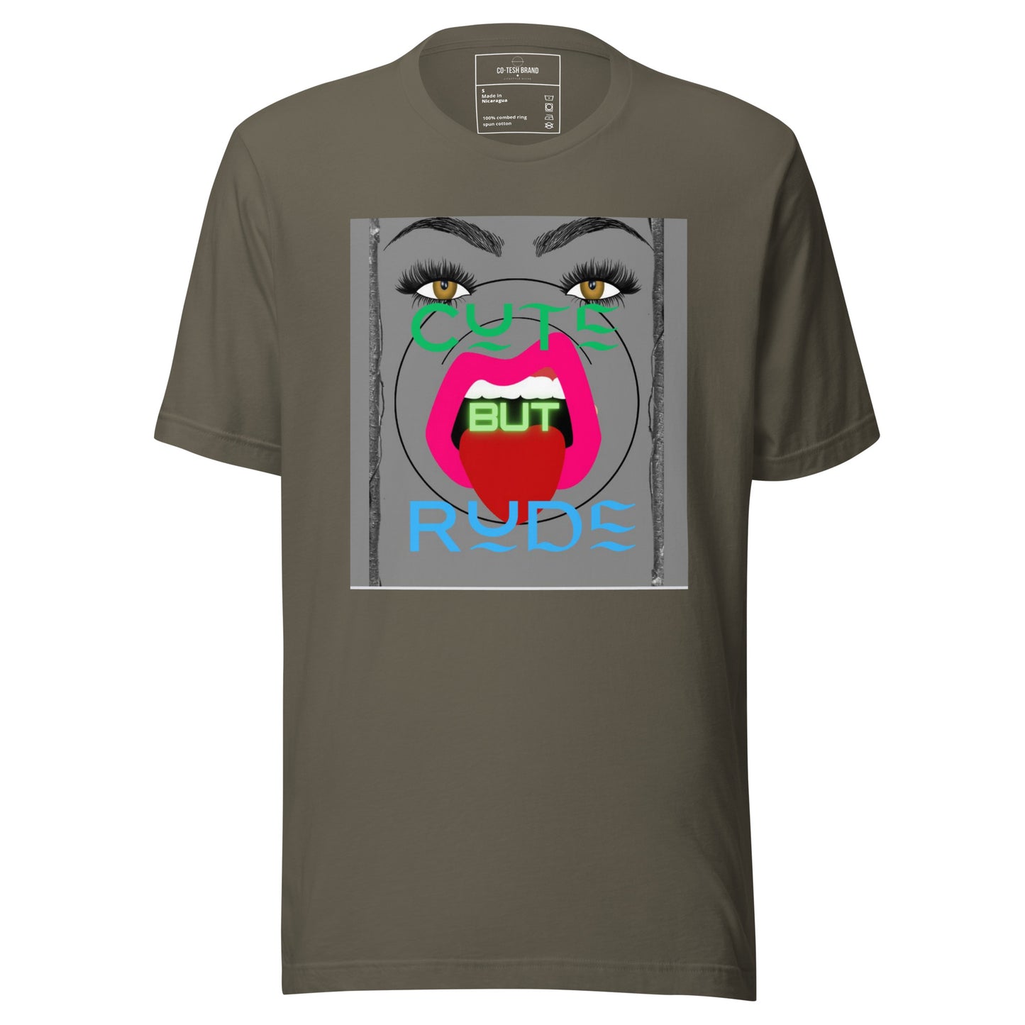 Cute but Rude | Co-tesh| Unisex t-shirt