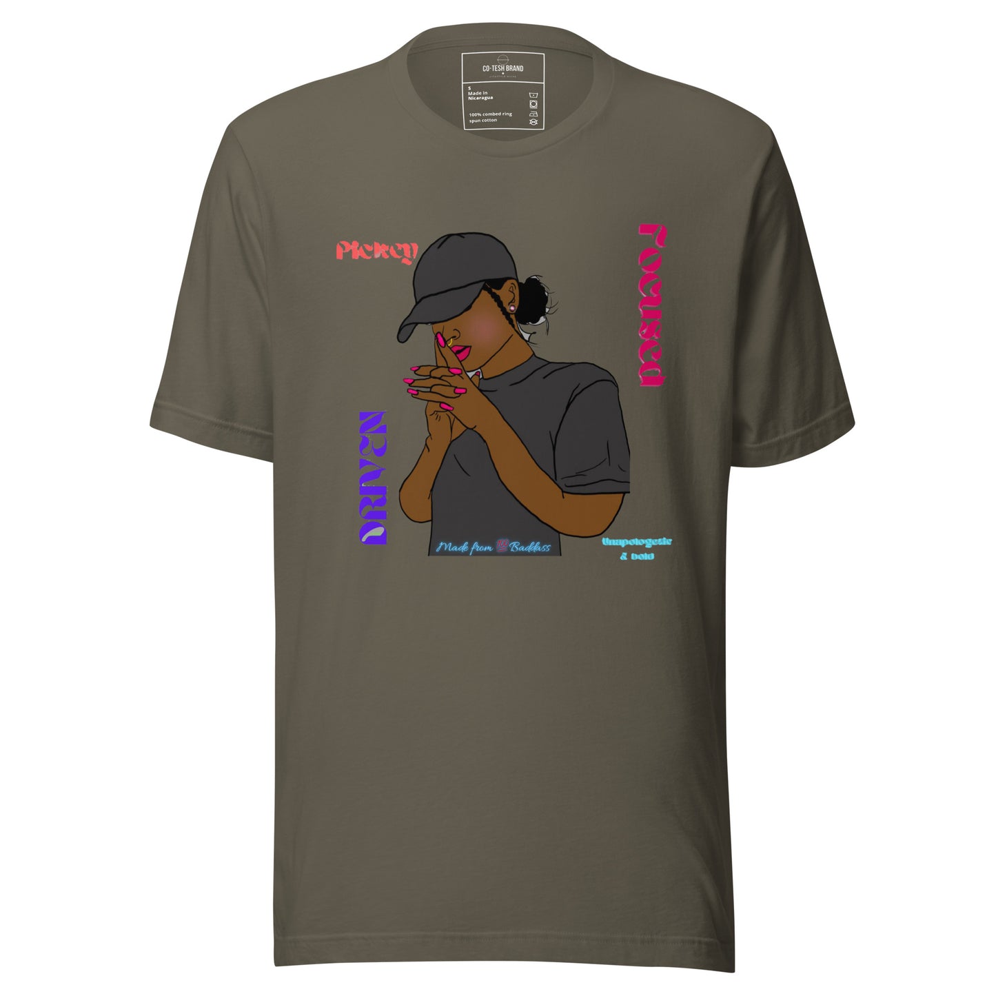 Made from 100 Badass | Co-Tesh | Unisex t-shirt