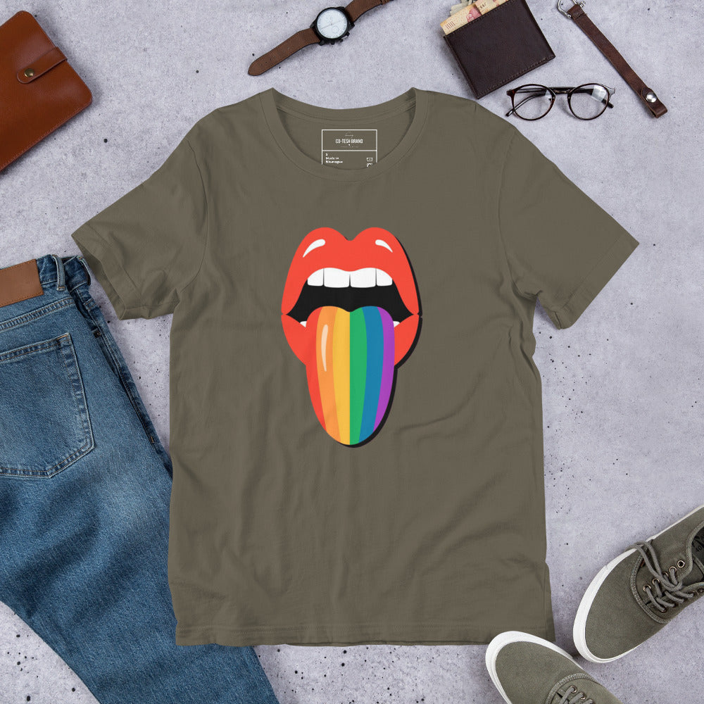 Pride Lips | Co-Tesh | Unisex t-shirt