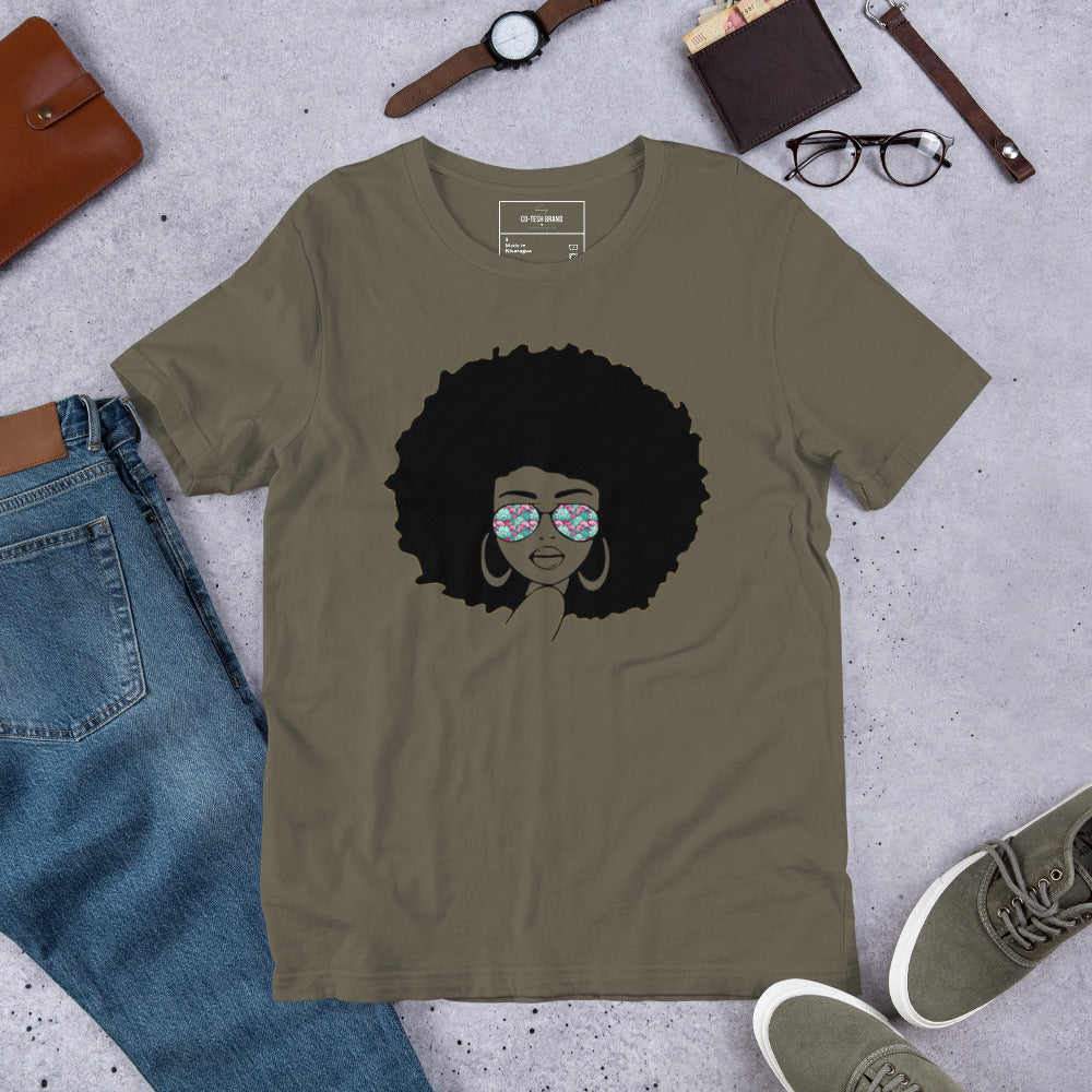Afro Queen | Co-Tesh | Unisex t-shirt