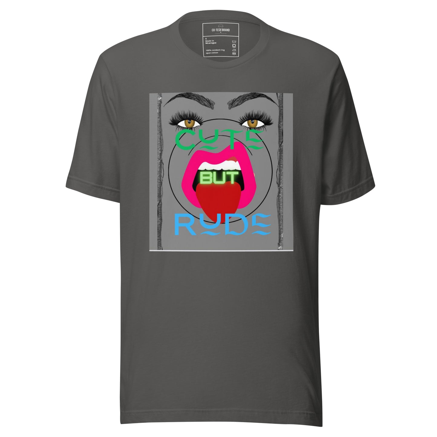Cute but Rude | Co-tesh| Unisex t-shirt