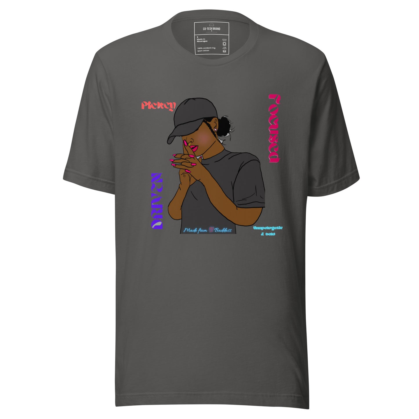 Made from 100 Badass | Co-Tesh | Unisex t-shirt
