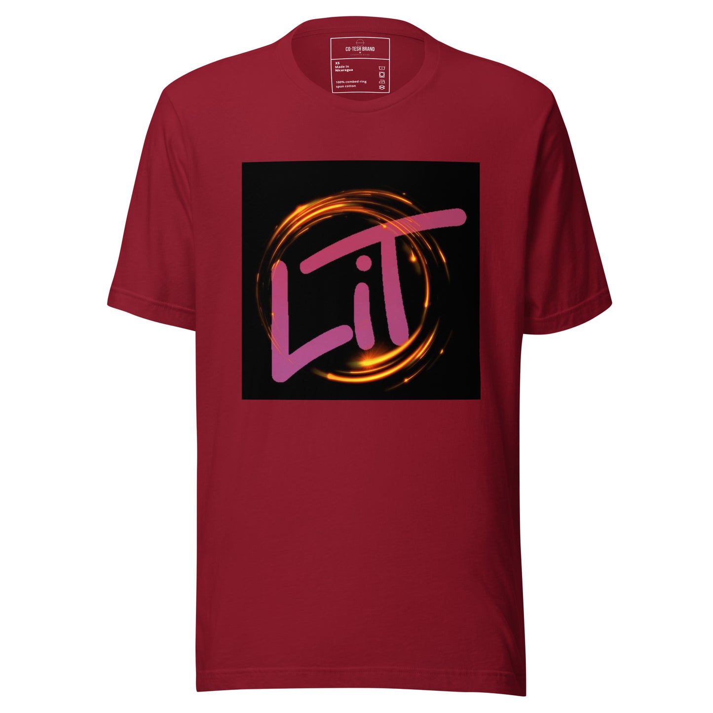 Lit | Co-tesh | Unisex t-shirt