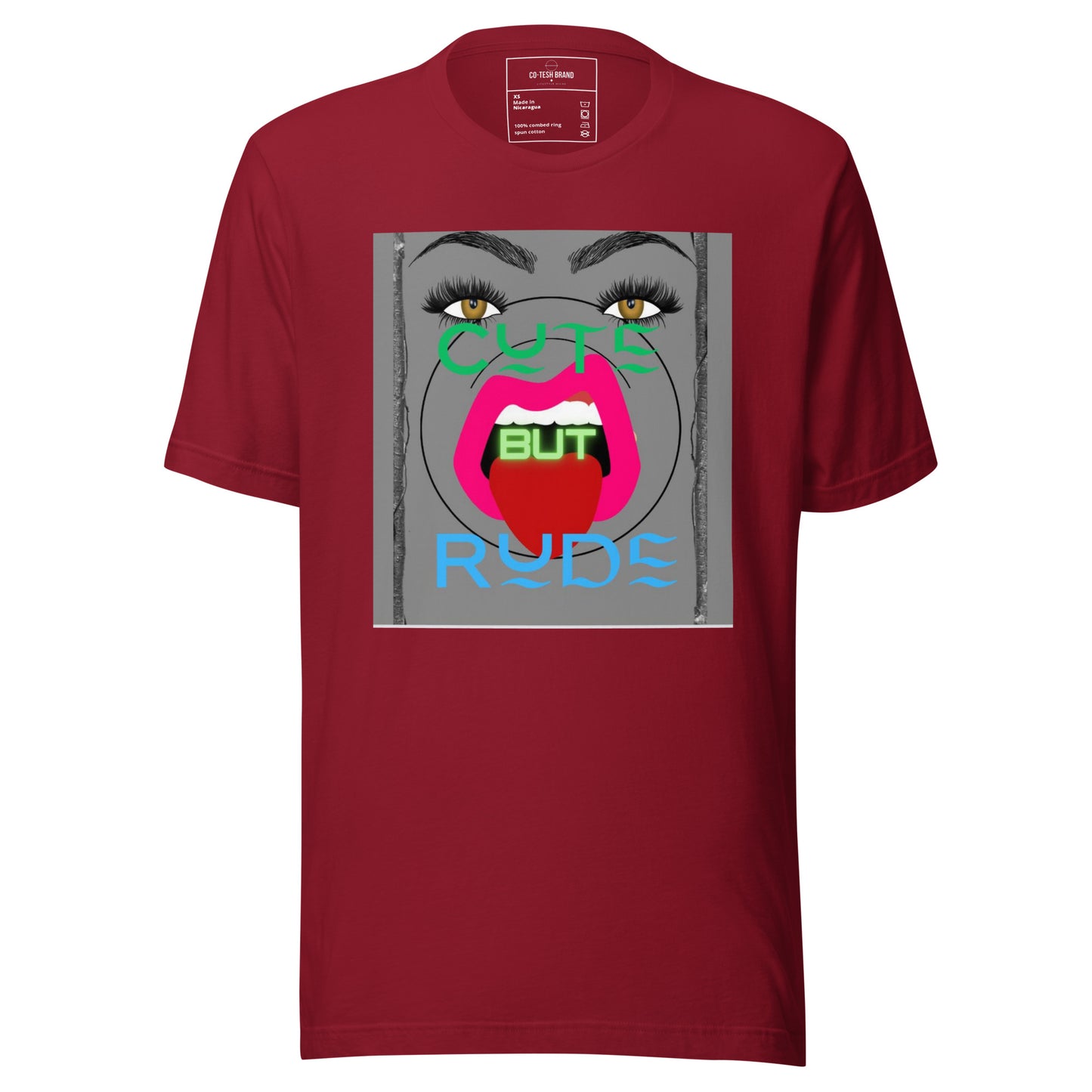 Cute but Rude | Co-tesh| Unisex t-shirt