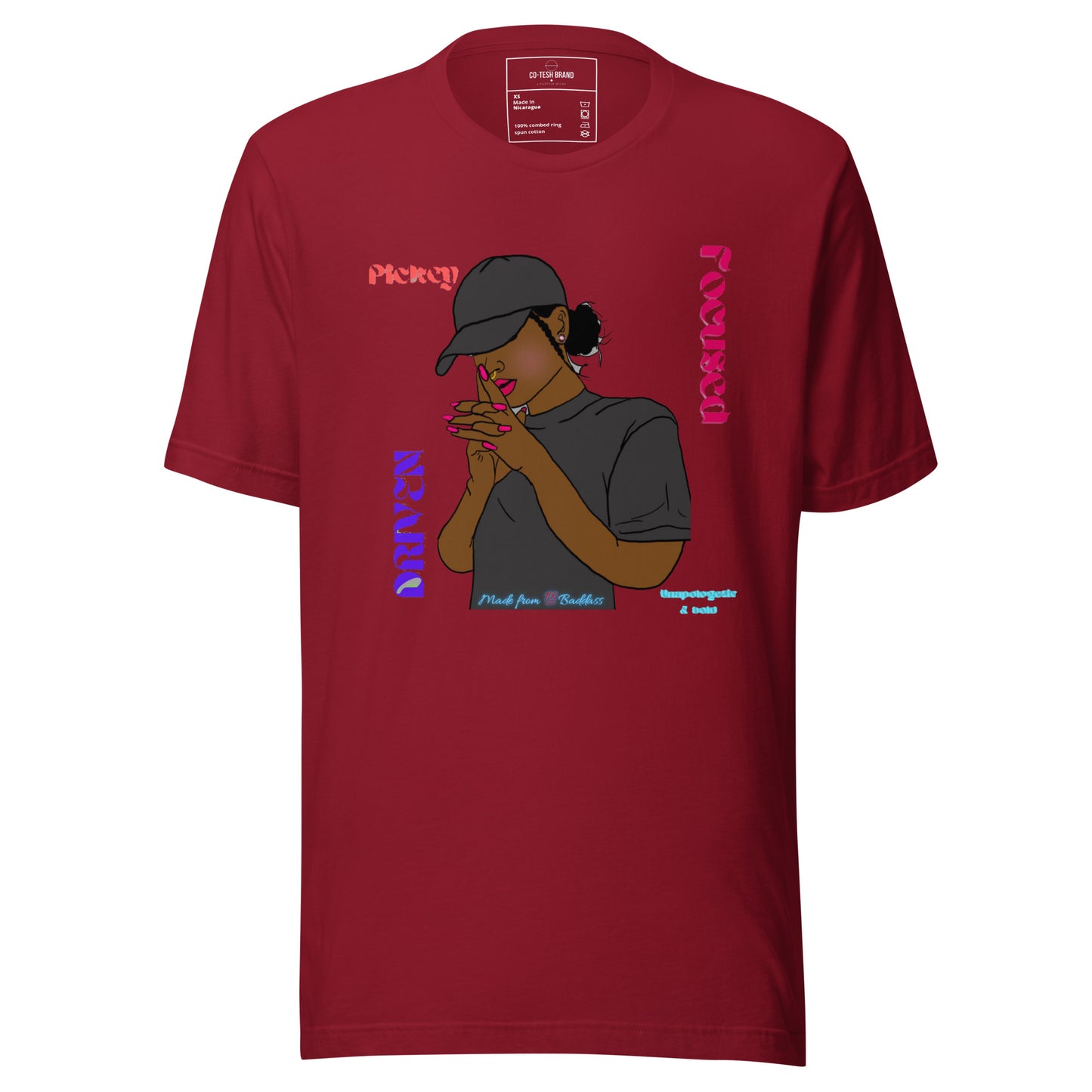 Made from 100 Badass | Co-Tesh | Unisex t-shirt