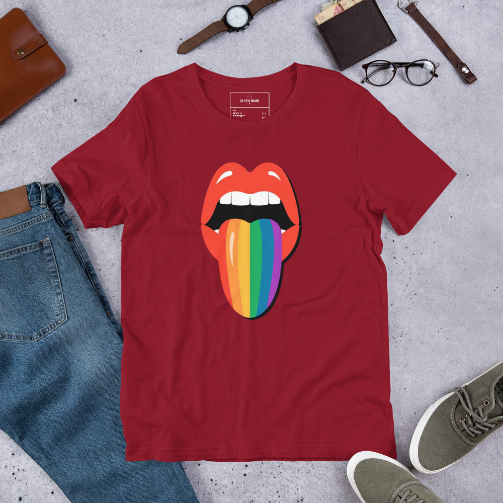 Pride Lips | Co-Tesh | Unisex t-shirt
