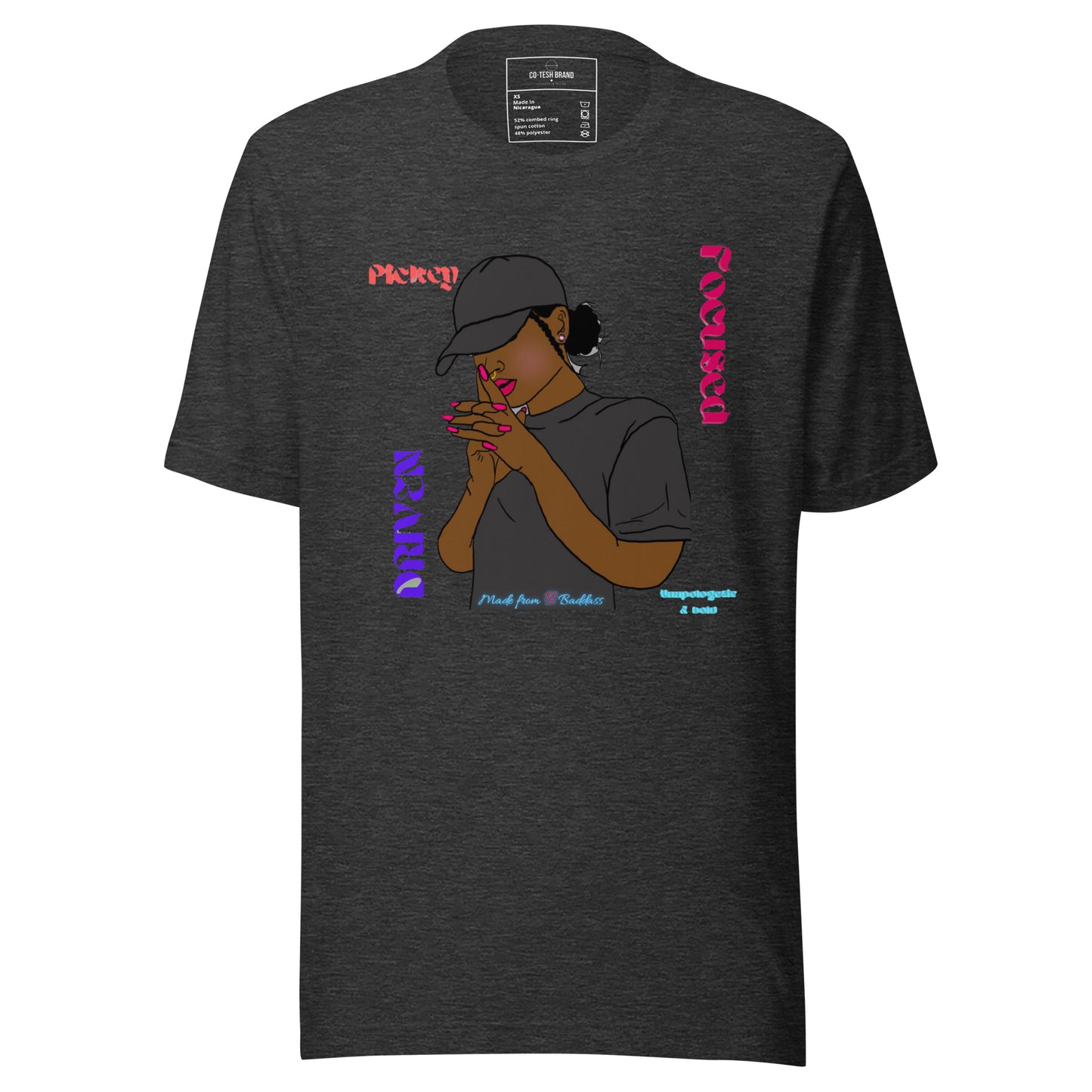 Made from 100 Badass | Co-Tesh | Unisex t-shirt