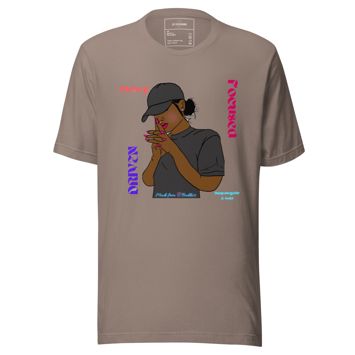Made from 100 Badass | Co-Tesh | Unisex t-shirt