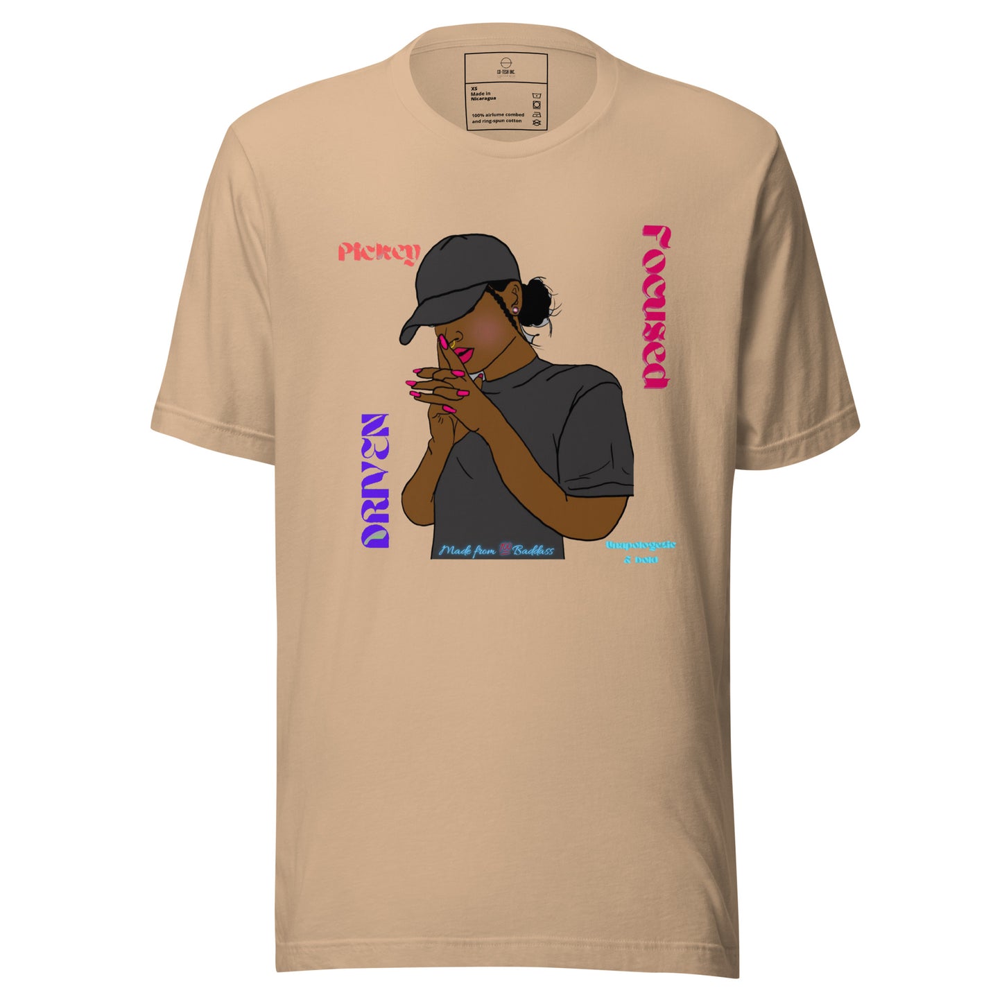 Made from 100 Badass | Co-Tesh | Unisex t-shirt