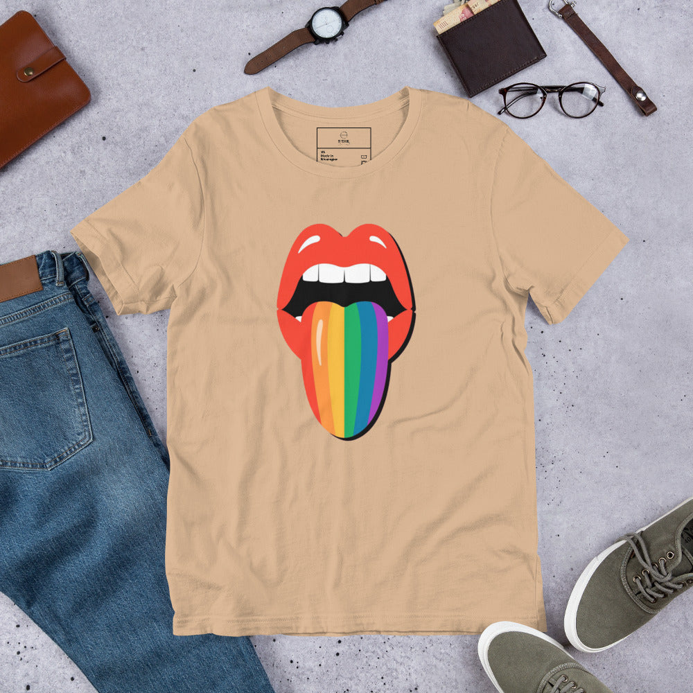 Pride Lips | Co-Tesh | Unisex t-shirt