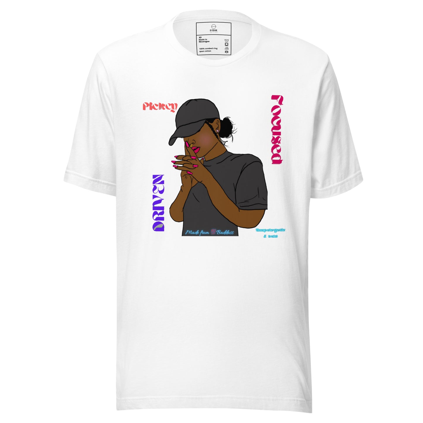 Made from 100 Badass | Co-Tesh | Unisex t-shirt
