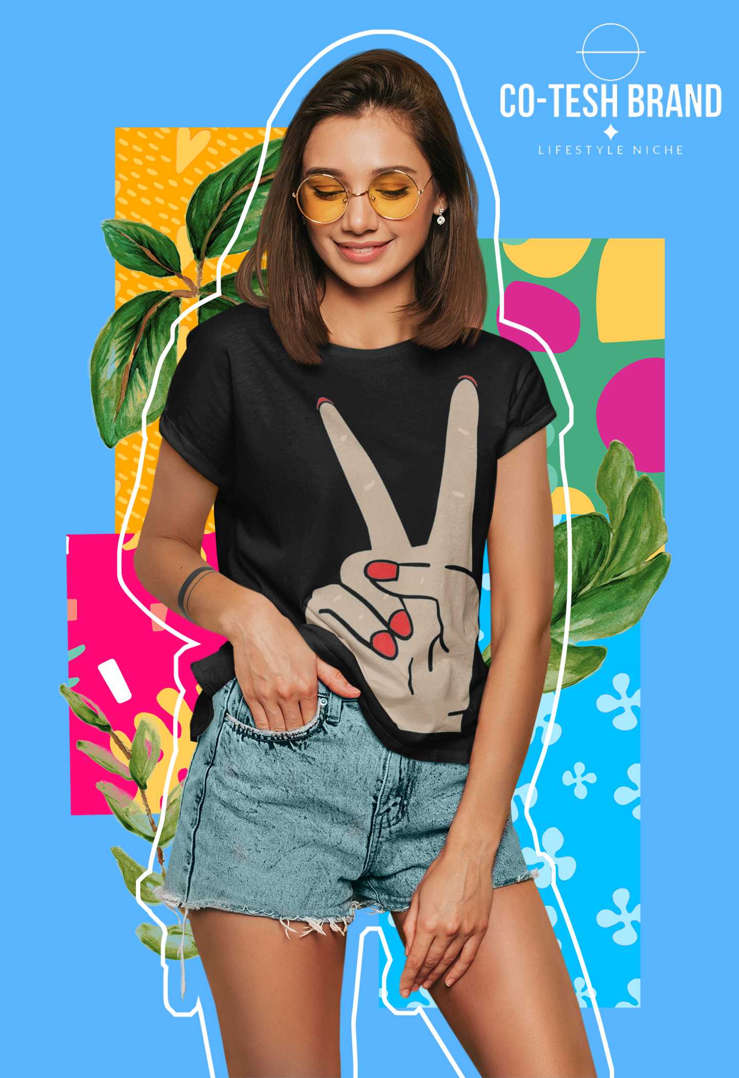 Peace Short-Sleeve Unisex T-Shirt