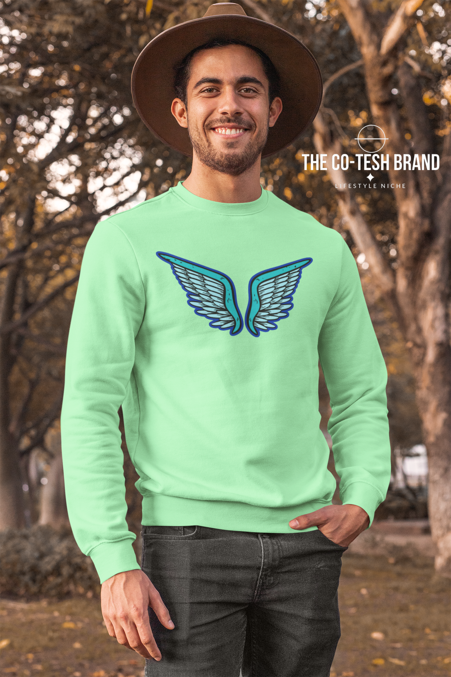 Angel Wings-Unisex Sweatshirt by Co-Tesh